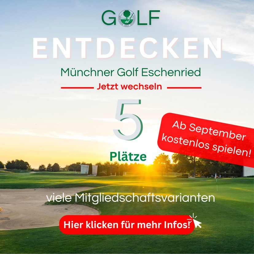 Mitgliedschaft Münchner Golf Eschenried